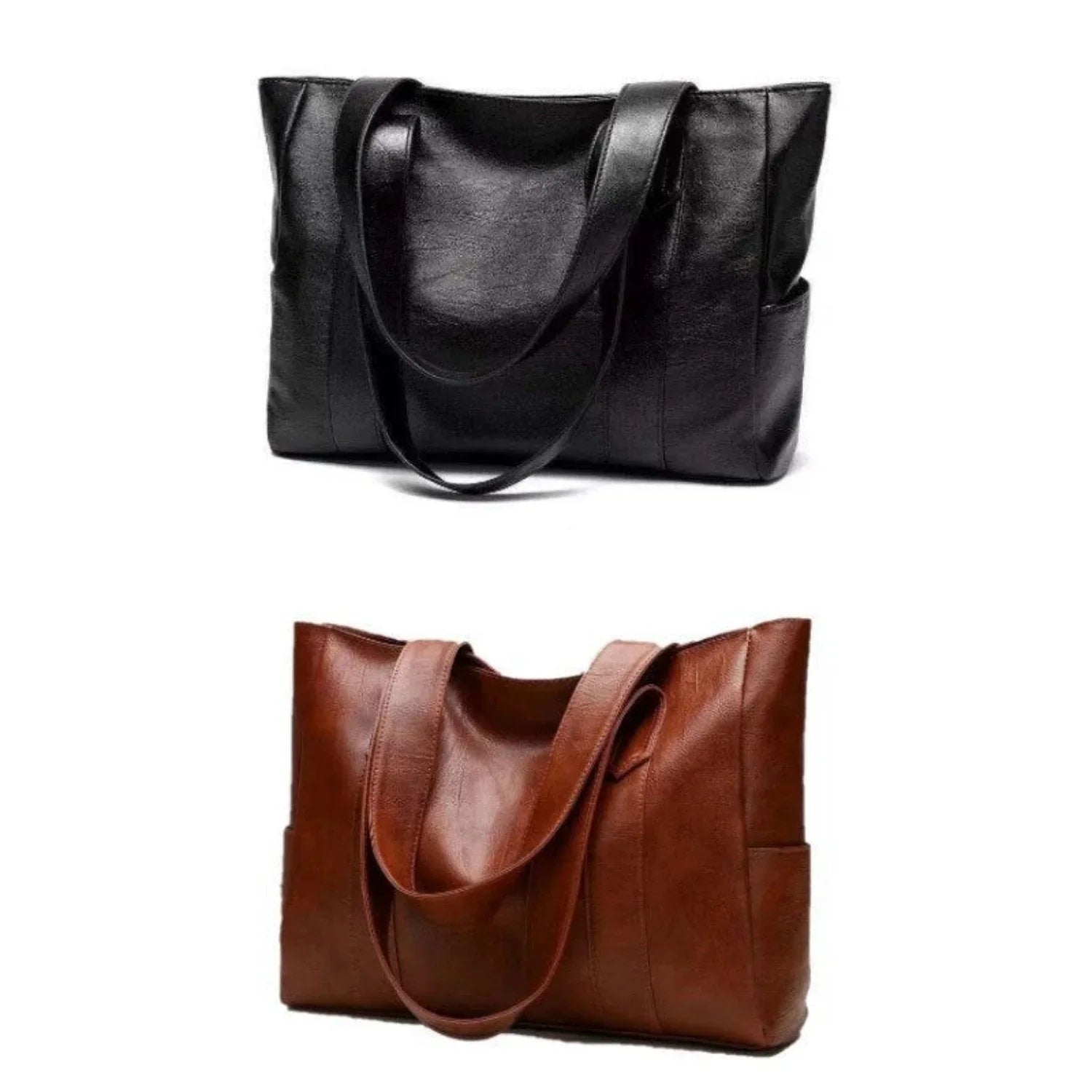 Kvinders Vintage Skuldertaske Klassisk Stil 3