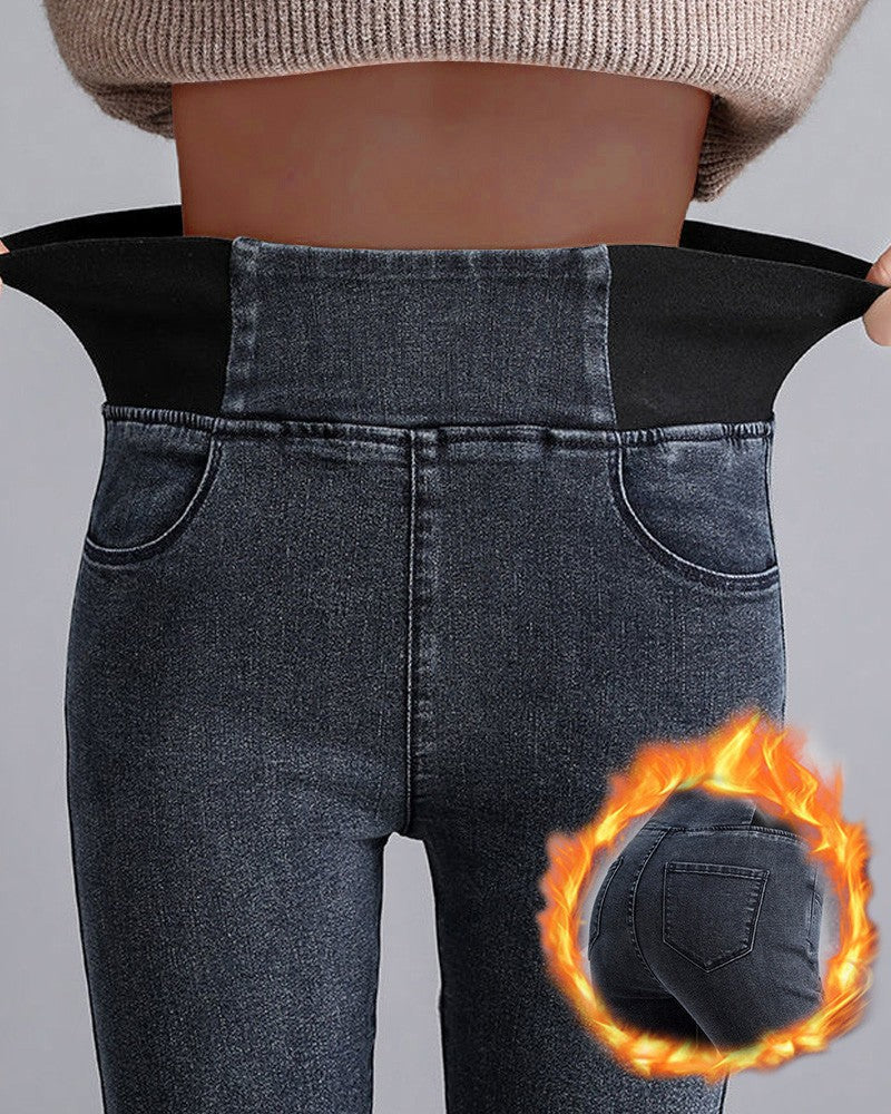 Kvinders Vinter Leggings Høj Talje 0