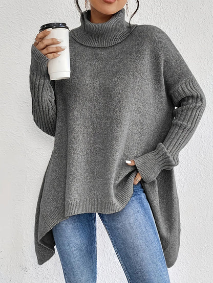 Kvinders Vinter Rullekrave Sweater 3