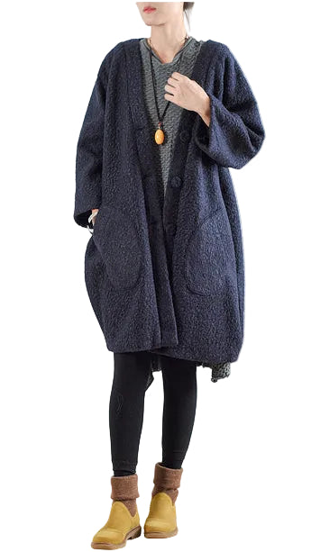 Kvinders Vinterfrakke Med Hætte Plus Size 1