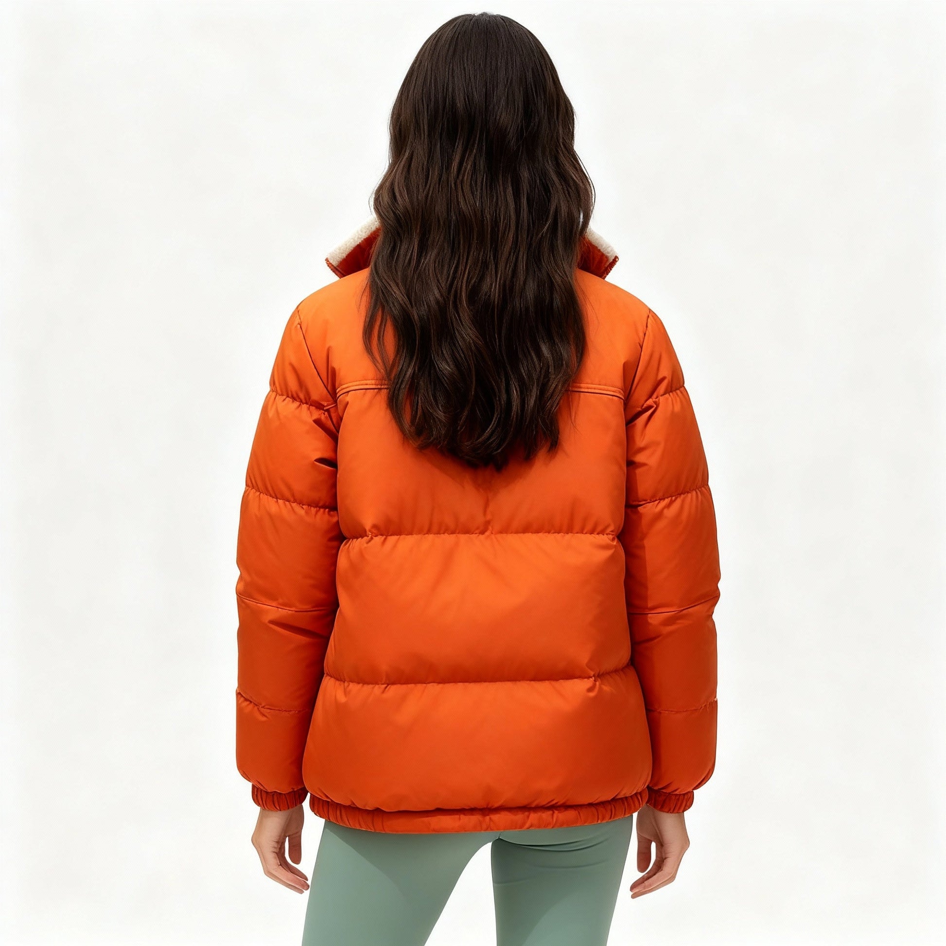 Kvinders Vinterjakke med Quiltet Design 2