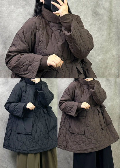 Kvinders Vinterparka Med Overdimensionerede Lommer 4