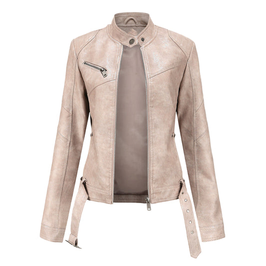 Kvinders Zipper Jakke Moderne Stil 0