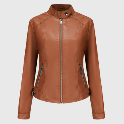 Kvinders Zipper Jakke Moderne Stil 5