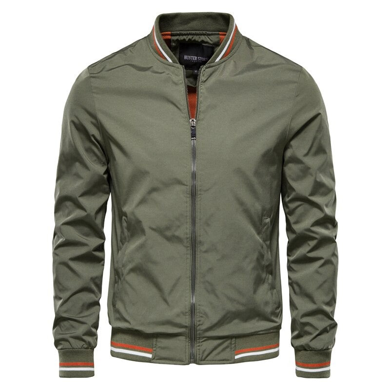 Variant image for Herre Bomber Jakke Sort Stilfuld Polyester-15