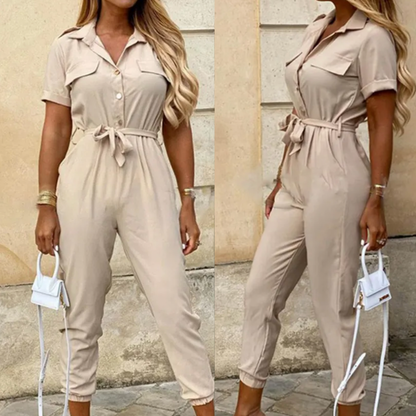 Variant image for Kvinders Jumpsuit Elegant Design Komfortabelt Stof-7