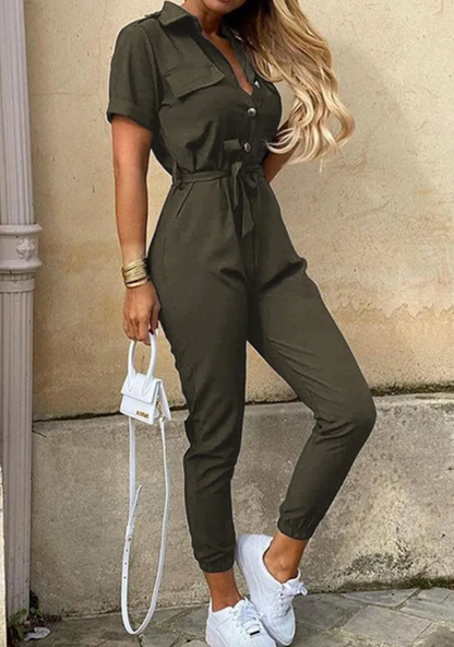 Variant image for Kvinders Jumpsuit Elegant Design Komfortabelt Stof-13