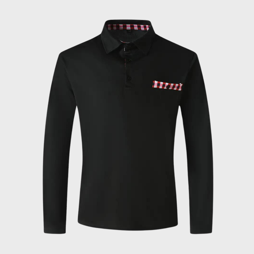 Langærmet T Shirt Herre Casual Stil 1