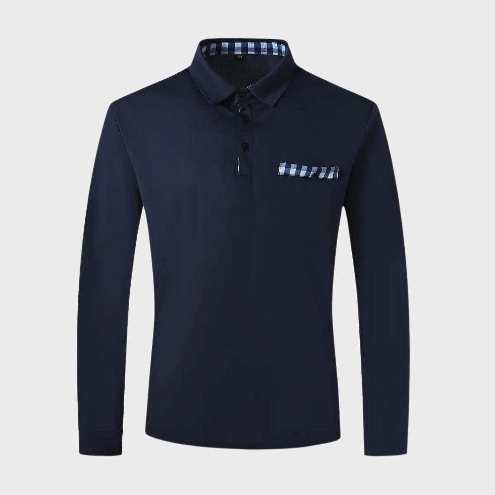 Langærmet T Shirt Herre Casual Stil 6