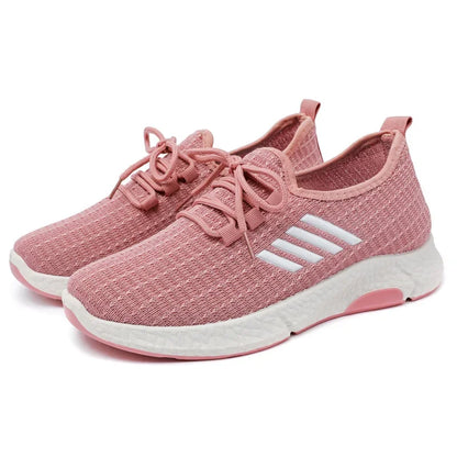 Løbesko Dame Letvægts Mesh Sporty Træningssko 0