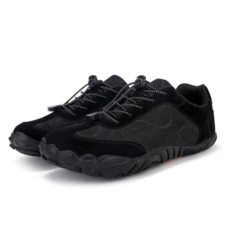 Mænd Multifunktionelle Vandresneakers med Skridsikker Sål 5