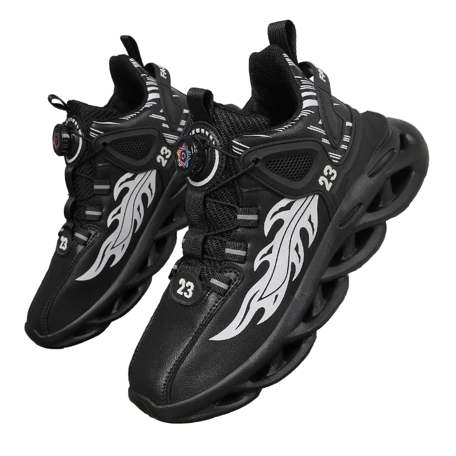 Mænd Sneakers Med Innovativ Snøreteknologi Sporty Design 0