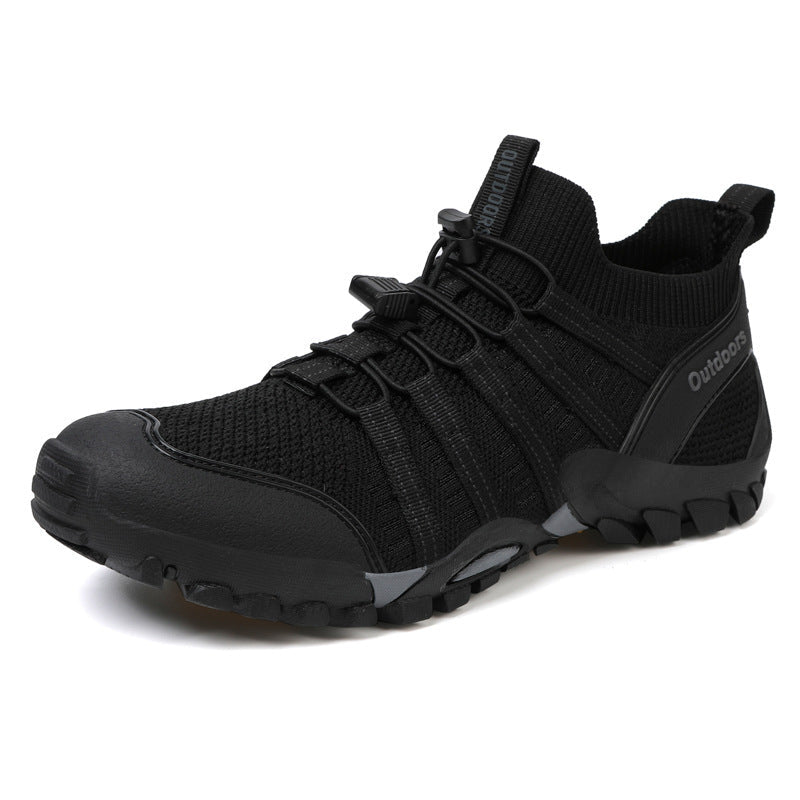 Mænd Udendørs Sportssneakers med Elastisk Snøresystem 0