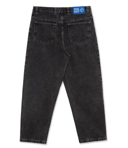 Mænds Afslappede Denimbukser Bred Ben Stil 2