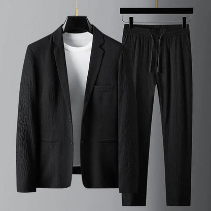 Mænds Blazer Sæt Afslappet Stil 1