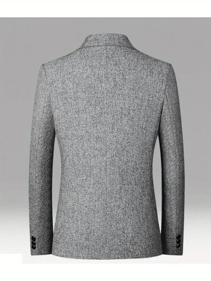Mænds Blazerjakke Slank Design 3