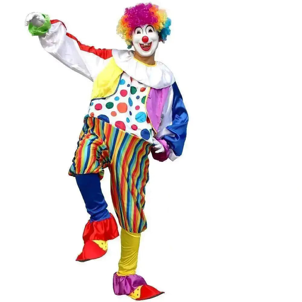 Mænds Bodysuit Kostume Joker Stil til Halloween og Temafester 12