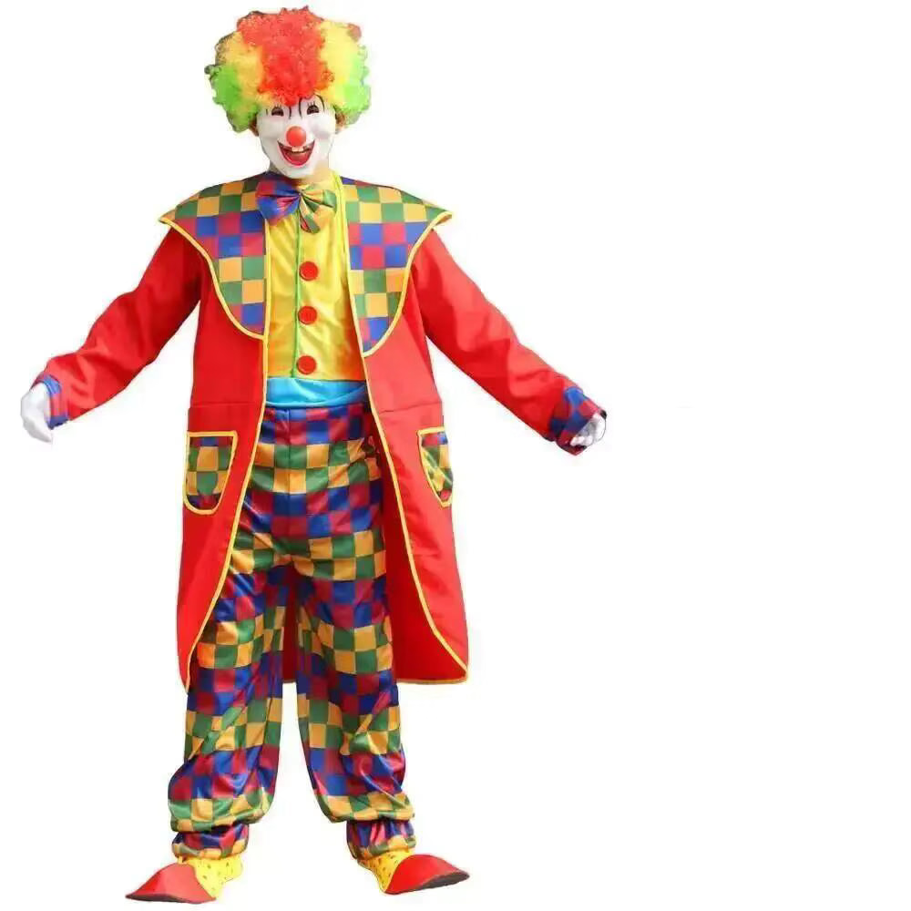 Mænds Bodysuit Kostume Joker Stil til Halloween og Temafester 14