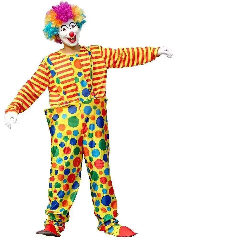 Mænds Bodysuit Kostume Joker Stil til Halloween og Temafester 19