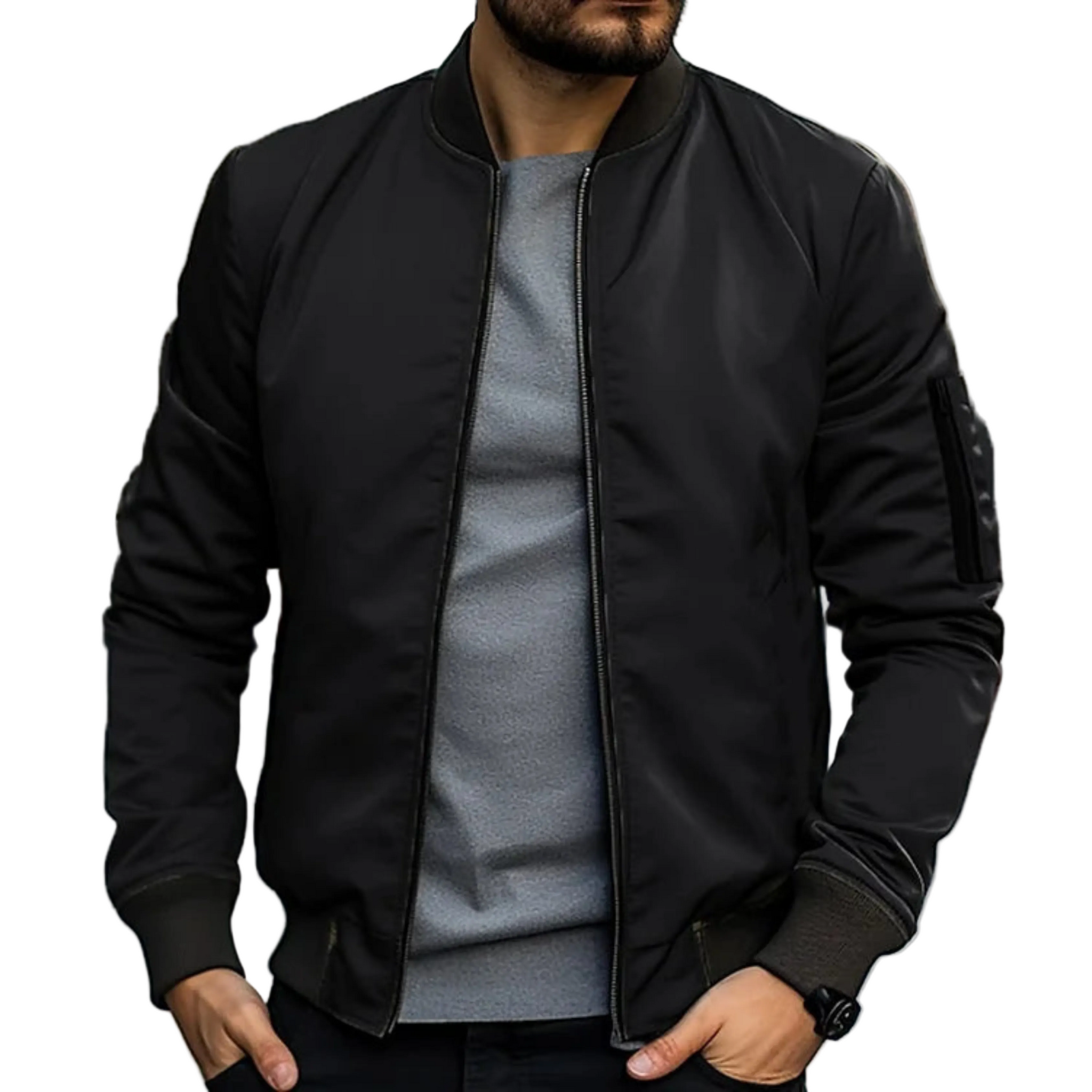 Mænds Bomberjakke Urban Stil 0