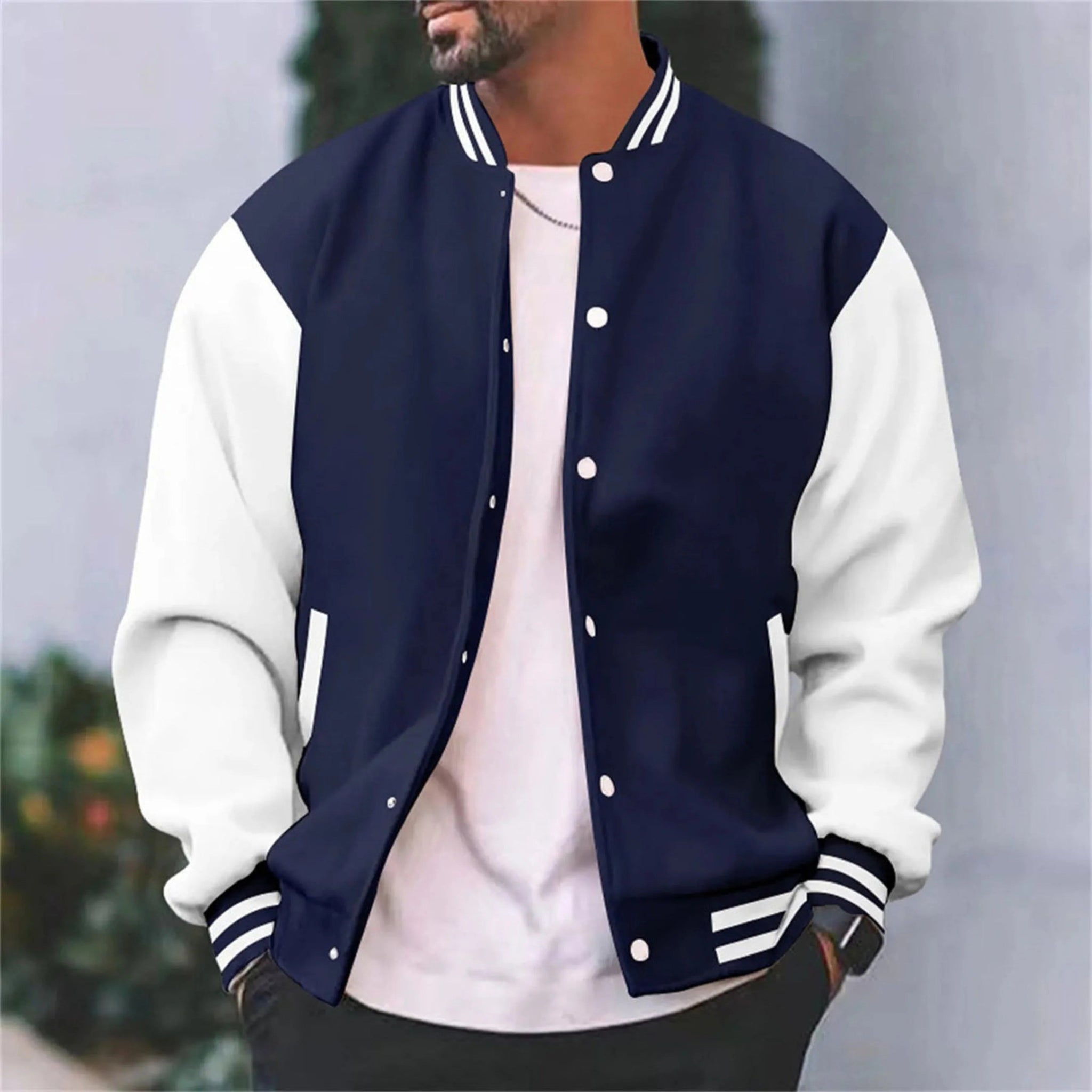 Mænds Bomberjakke Varsity Stil 1