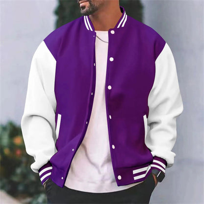 Mænds Bomberjakke Varsity Stil 3