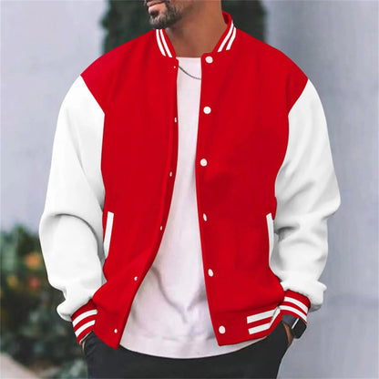 Mænds Bomberjakke Varsity Stil 4