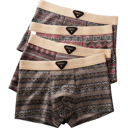 Mænds Boxerbukser Geometrisk Design Tæt Pasform 0