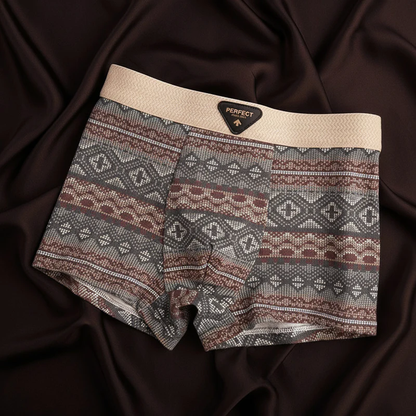 Mænds Boxerbukser Geometrisk Design Tæt Pasform 1