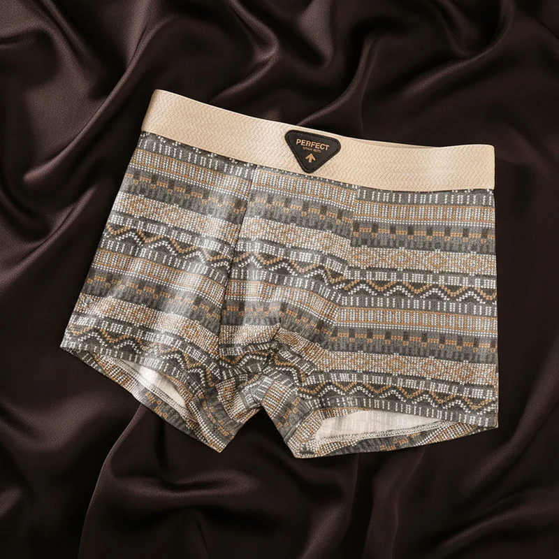Mænds Boxerbukser Geometrisk Design Tæt Pasform 2