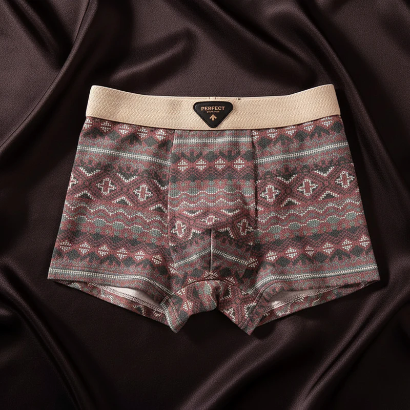 Mænds Boxerbukser Geometrisk Design Tæt Pasform 5