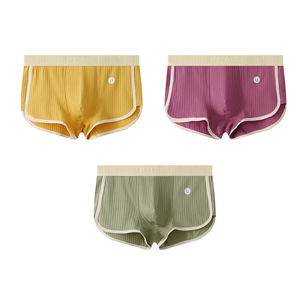 Mænds Boxershorts Sæt Ribbet Design 2