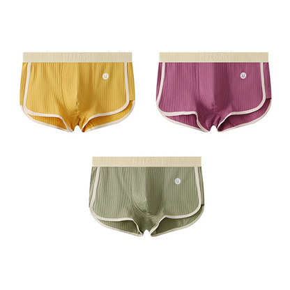 Mænds Boxershorts Sæt Ribbet Design 2