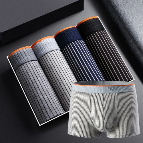 Mænds Boxershorts med Ribbet Design 0