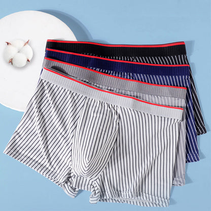 Mænds Boxershorts med Ribbet Design 3