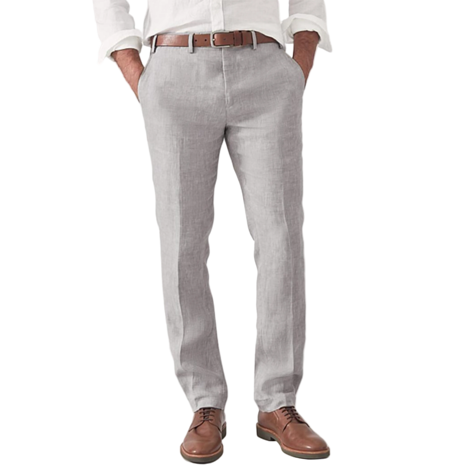 Mænds Bukser Klassisk Snit 0