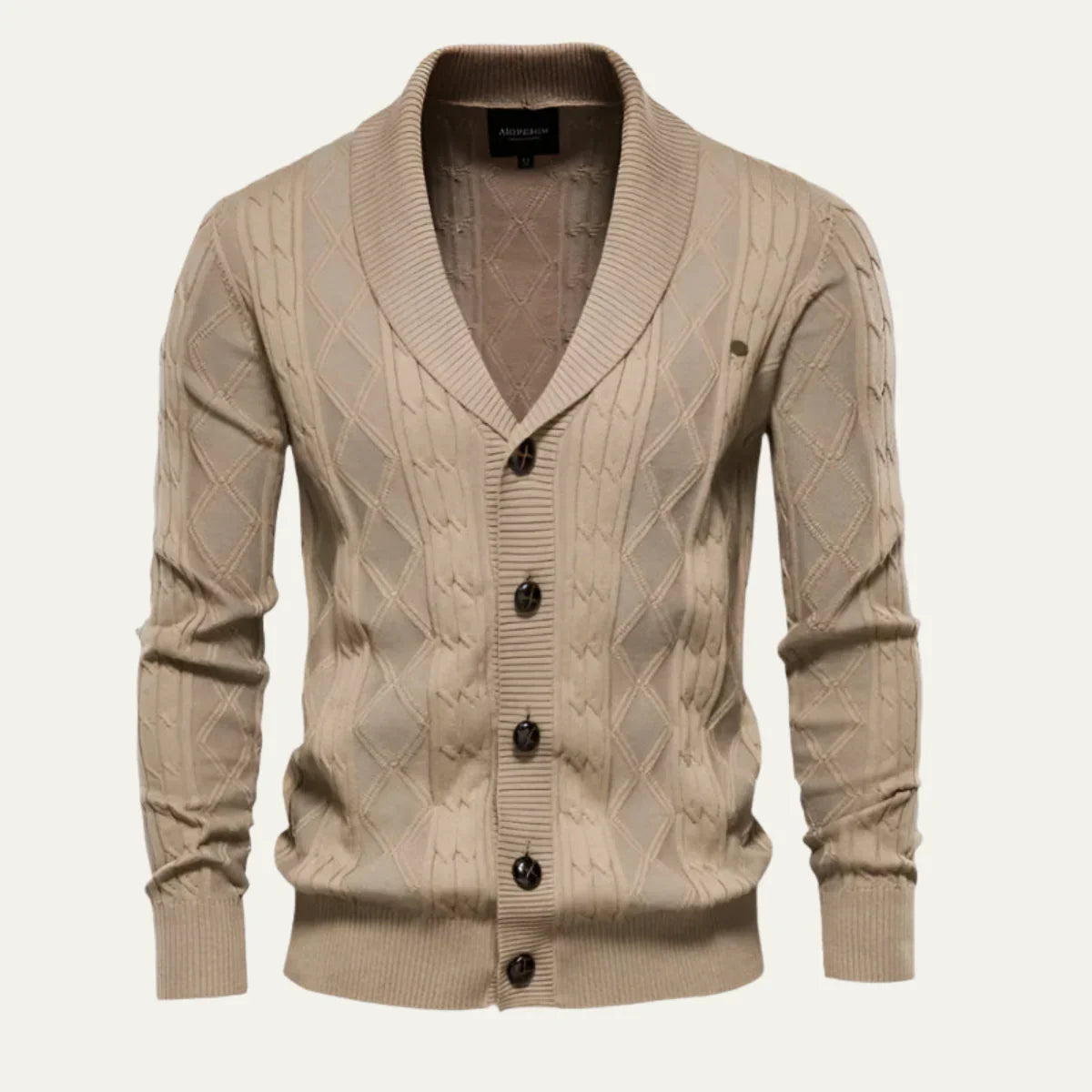 Mænds Cardigan Klassisk Stil 1