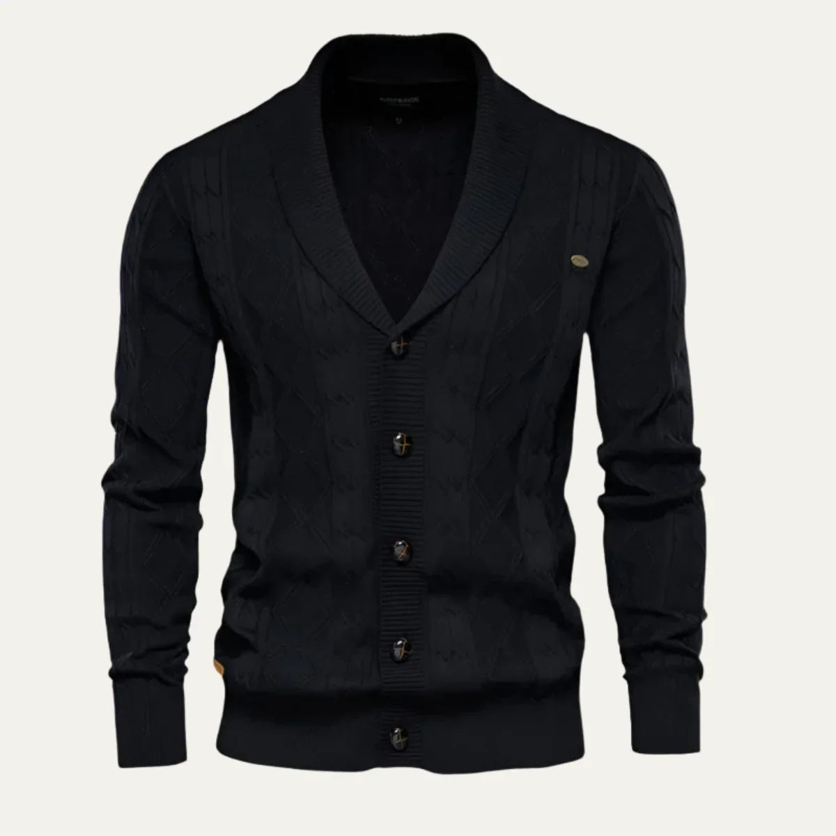 Mænds Cardigan Klassisk Stil 3