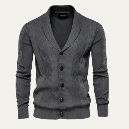 Mænds Cardigan Klassisk Stil 4