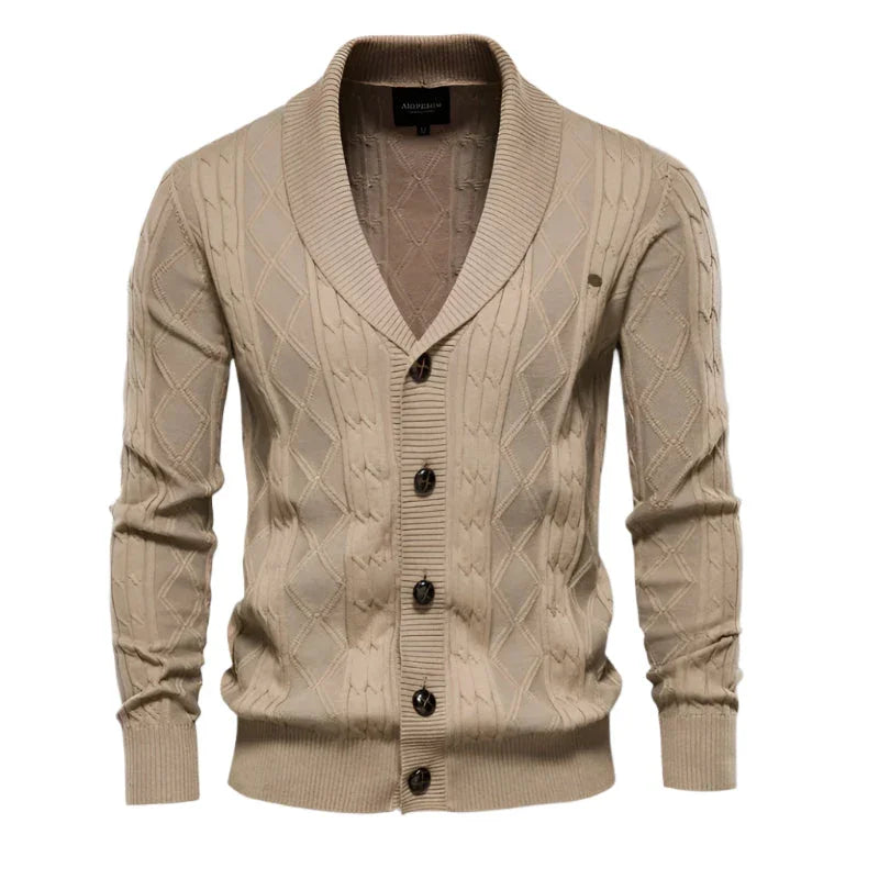 Mænds Cardigan Klassisk Stil 5