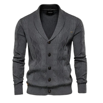 Mænds Cardigan Klassisk Stil 7