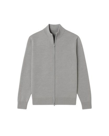 Mænds Cardigan Slim-Fit Stilfuld 0