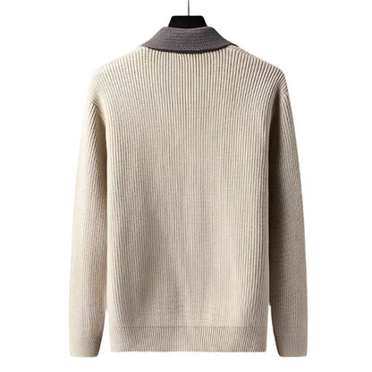Mænds Cardigan med Lommer 6