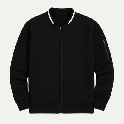 Mænds Cardigan med Lynlås Casual Stil 3