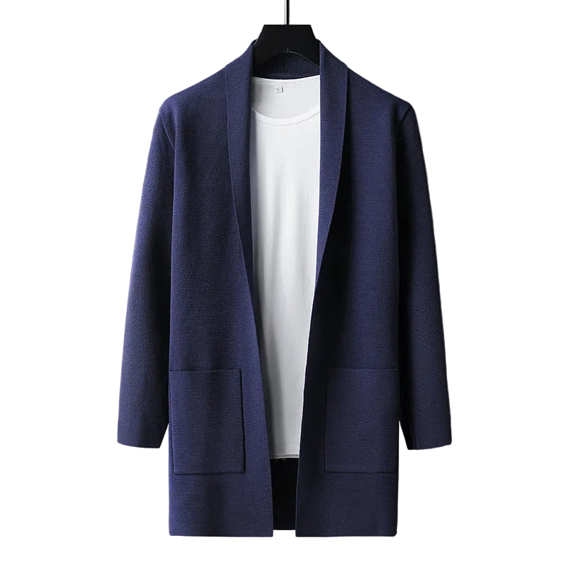 Mænds Cardigan med Sjalkrave 5