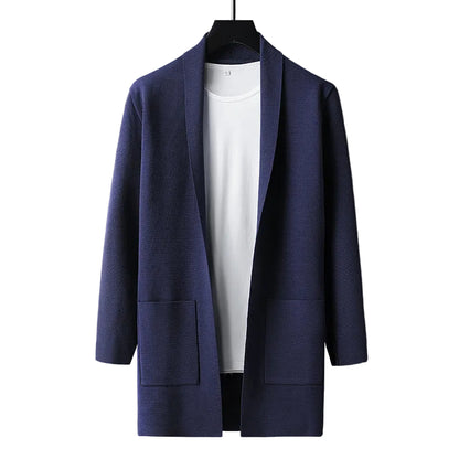 Mænds Cardigan med Sjalkrave 5