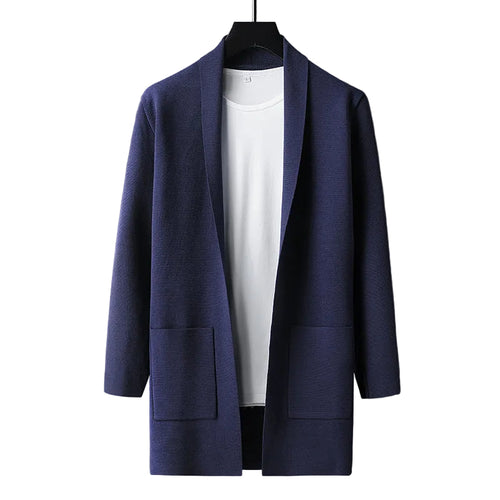 Mænds Cardigan med Sjalkrave 5