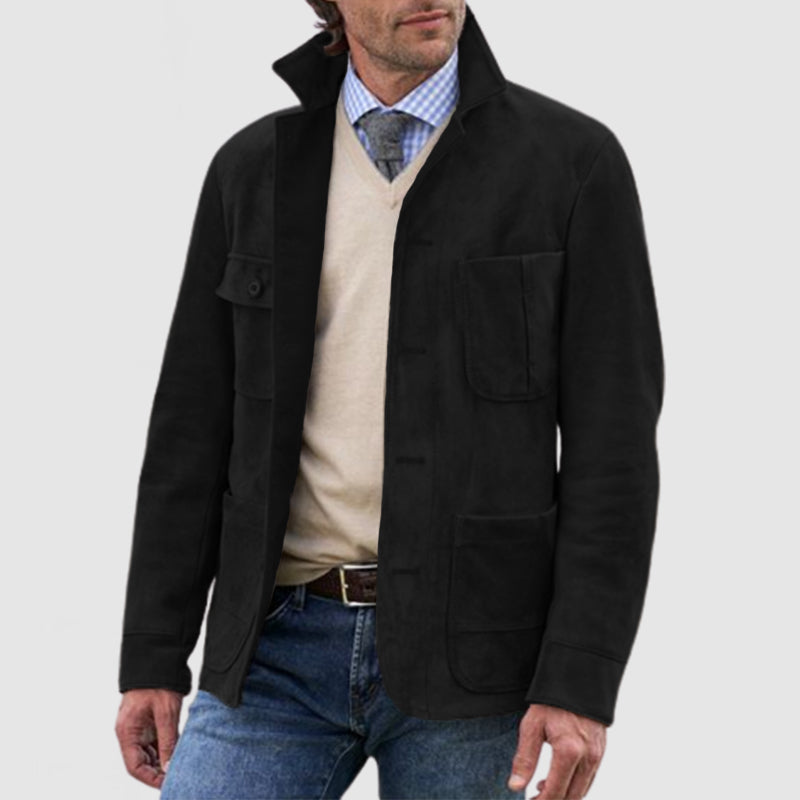 Mænds Casual Jakke Retro Stil 5
