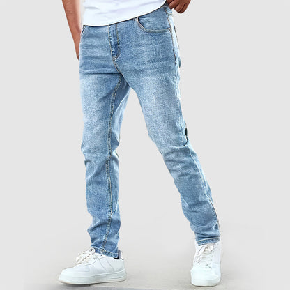 Mænds Casual Jeans Lige Ben 1