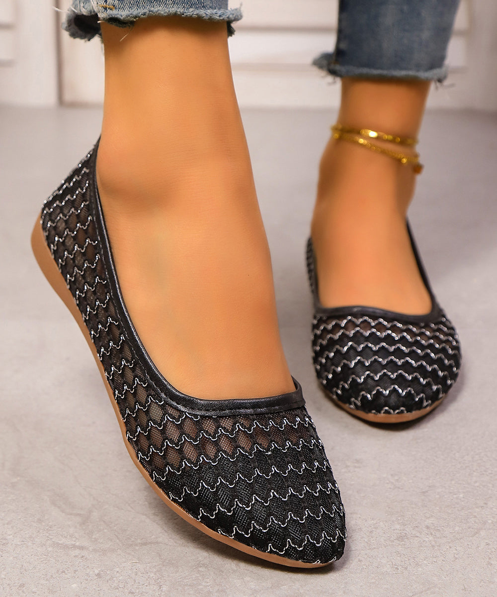 Mænds Casual Loafers Mesh Design 4